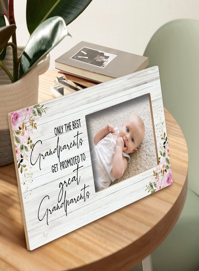 SRADMO Grandparents & Great Grandparents Photo Frames, Baby Announcement & Promotion Keepsakes, 12x6 Grandkids Picture Frame - Image 5